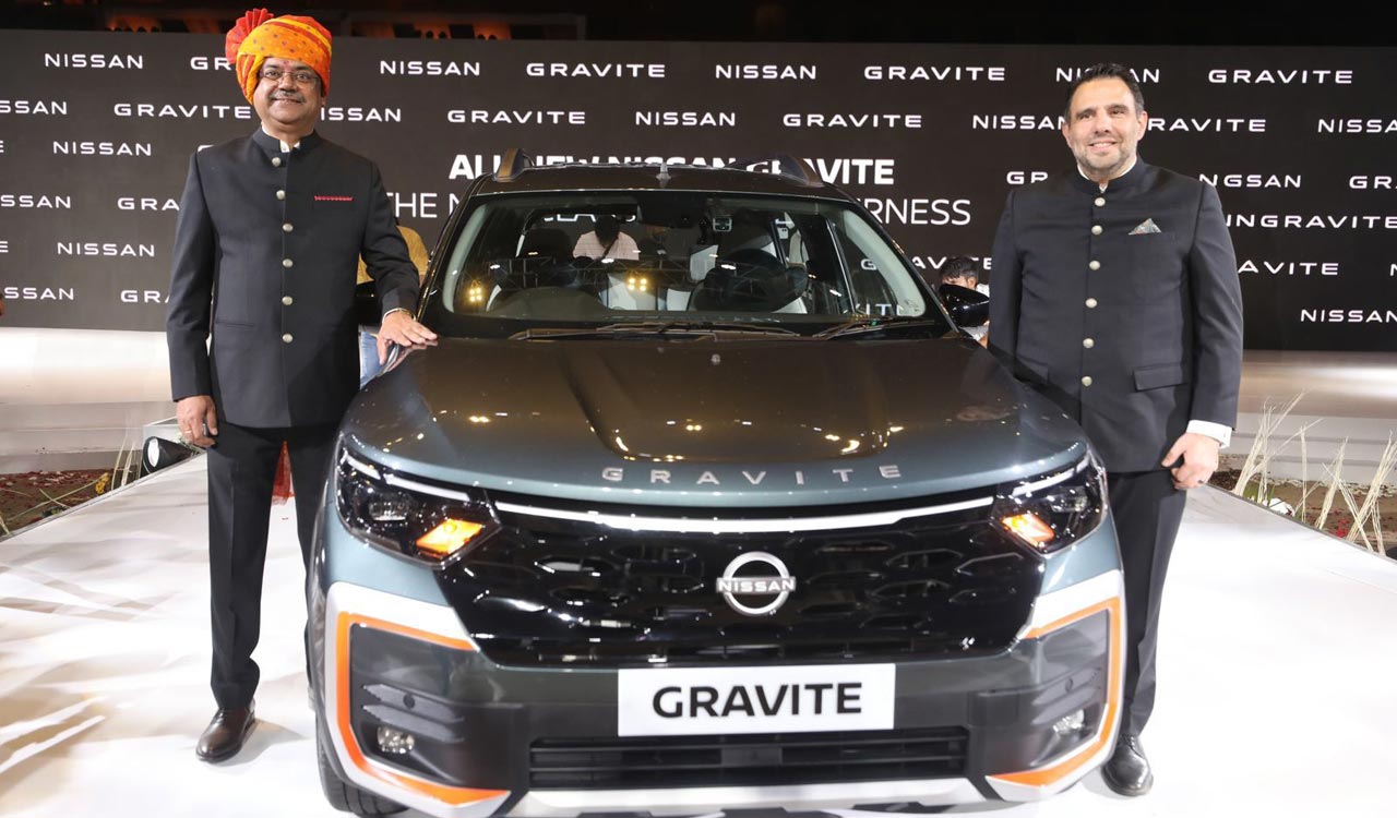 Nissan launches Gravite 7-seater MPV at introductory price of Rs. 5.65 lakh in India
