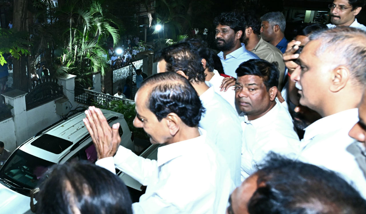 ‘Political vendetta, not probe’: BRS leaders slam Congress govt as SIT questions KCR