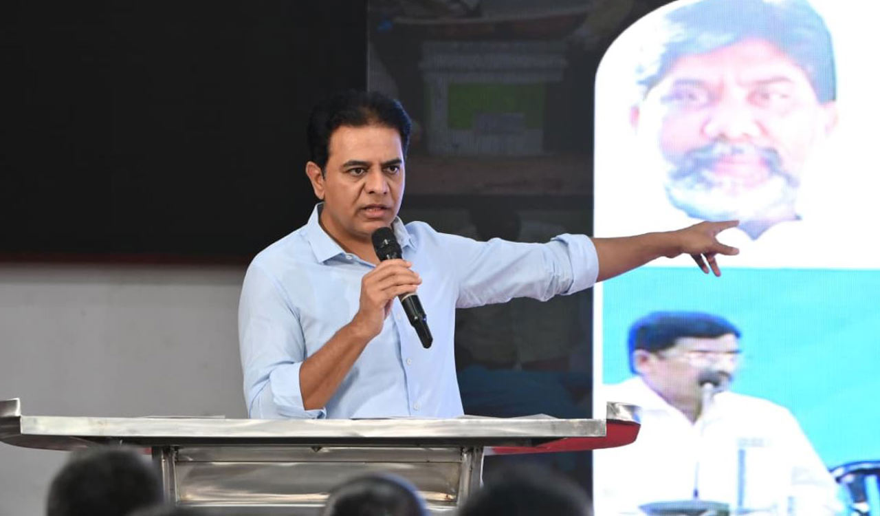 Budget 2026: KTR questions Congress–BJP failure in securing funds for Telangana