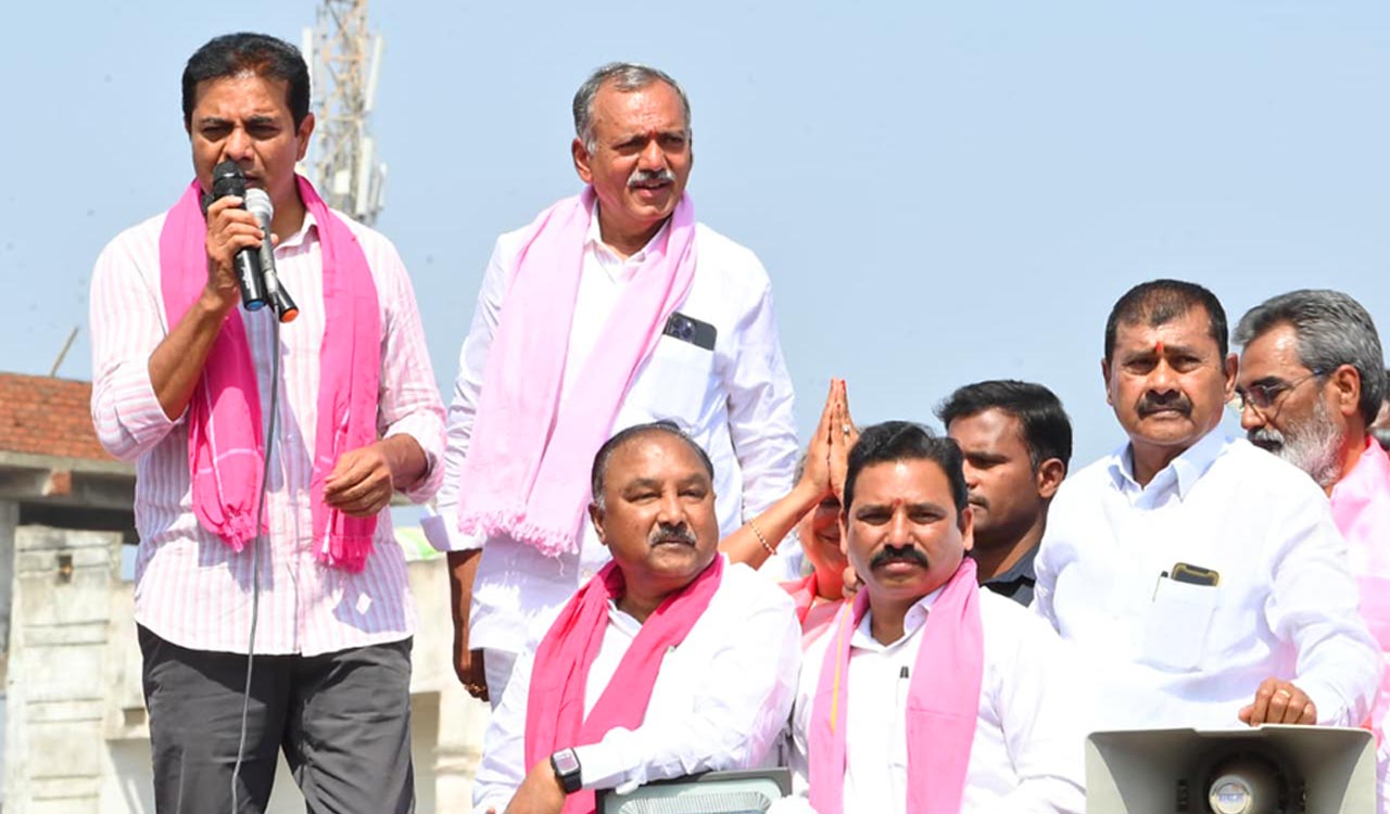 KTR questions Revanth Reddy’s credibility over Jayashankar Bhupalpally assurance