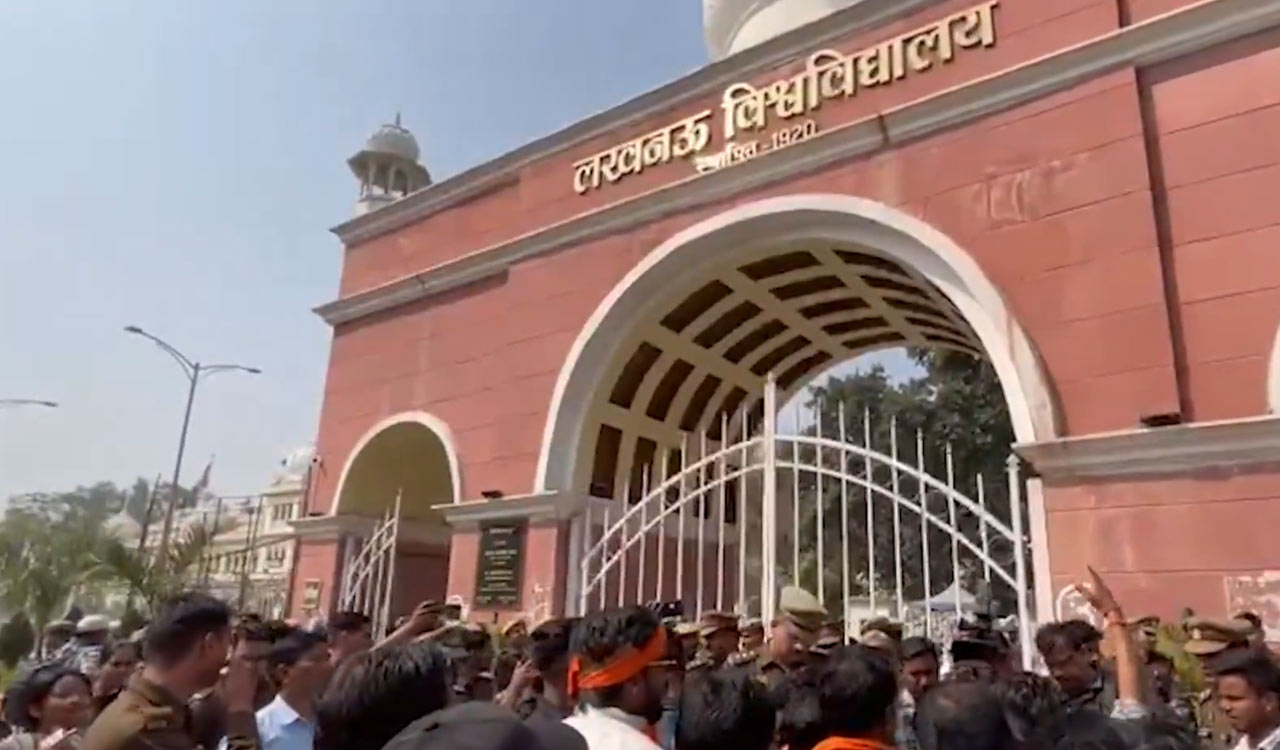 Namaz vs Hanuman Chalisa: Lucknow University campus on edge, ABVP workers detained