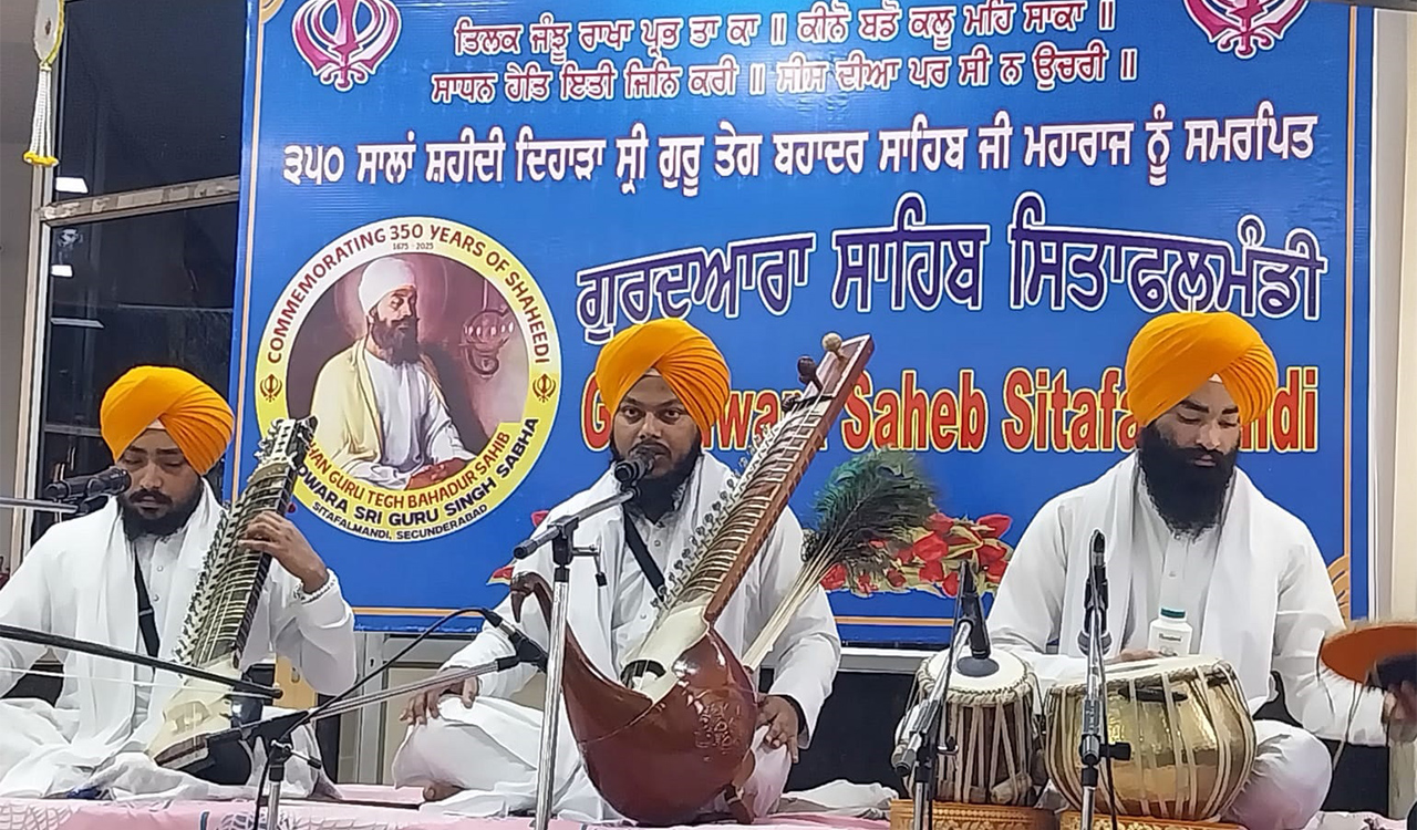Shaheedi Divas marked with devotion at Gurudwara Saheb Sitafalmandi