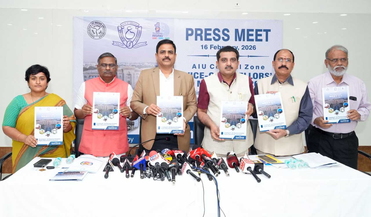 Osmania University to host AIU Central Zone Vice Chancellors’ Meet 2025–26