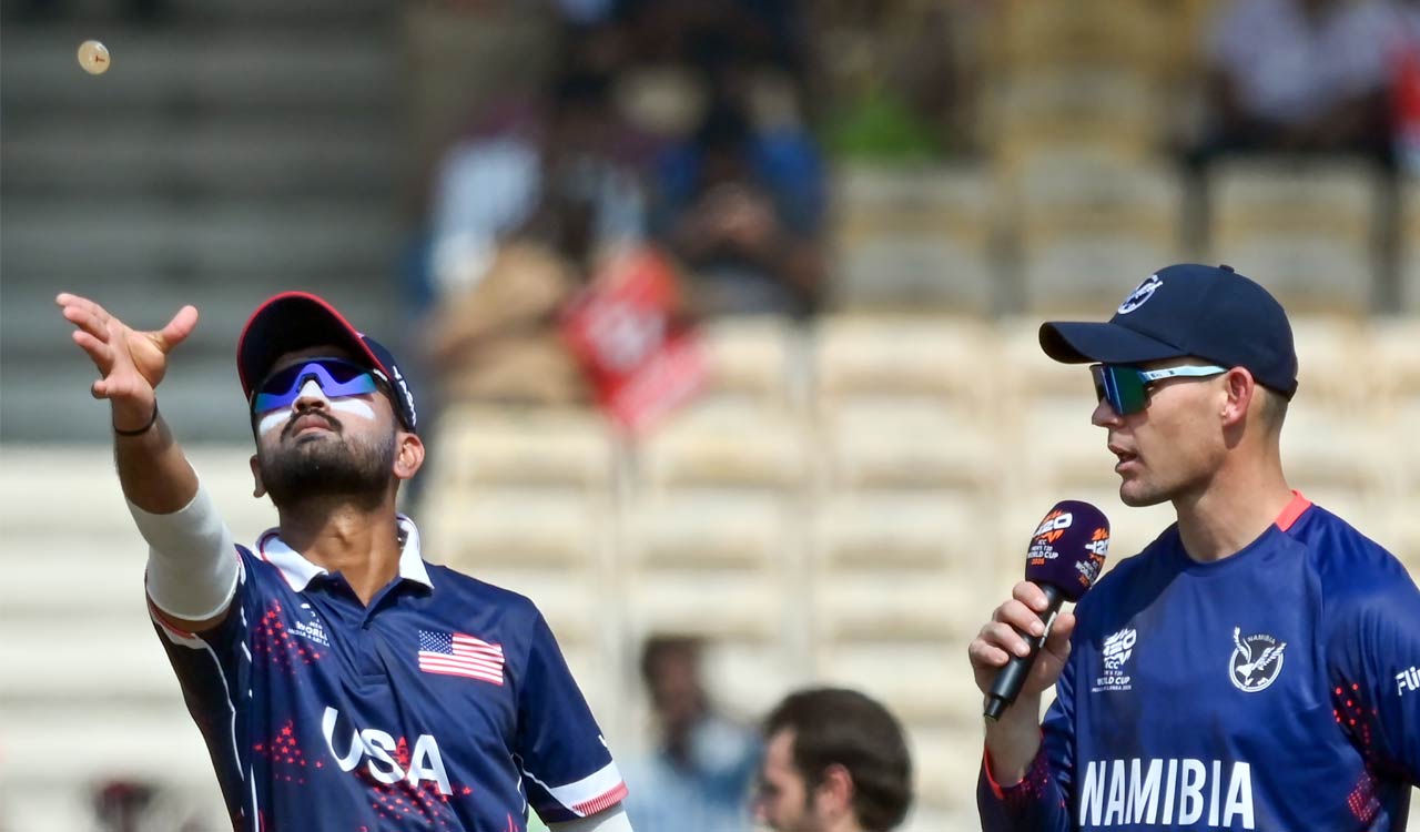 USA opt to bat against Namibia in final group match of T20 World Cup