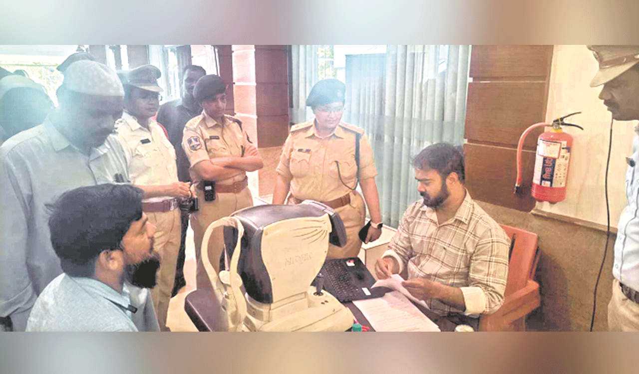 Hyderabad Traffic Police hold road safety programmes