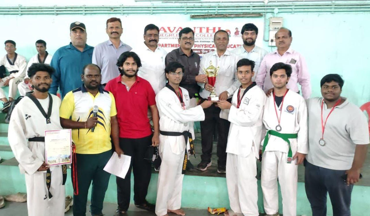 Avanthi College clinches team title at OU taekwondo championship