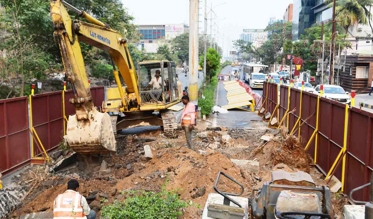 GHMC excavation works near KBR Park to affect Banjara Hills, Jubilee Hills traffic