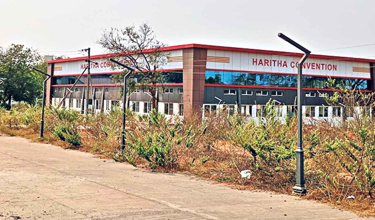 Haritha Hotel in Kothagudem remains unused months after completion