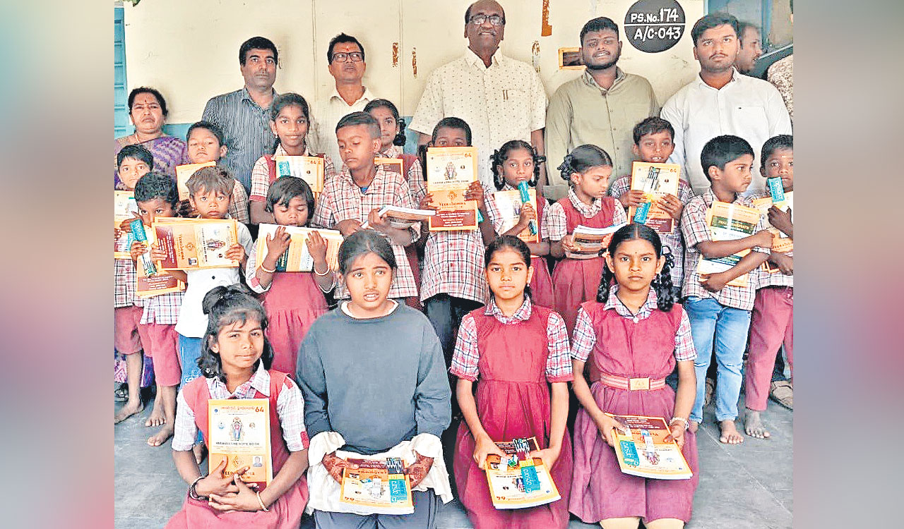 NSS camp by IIMC College benefits villages in Malkajgiri