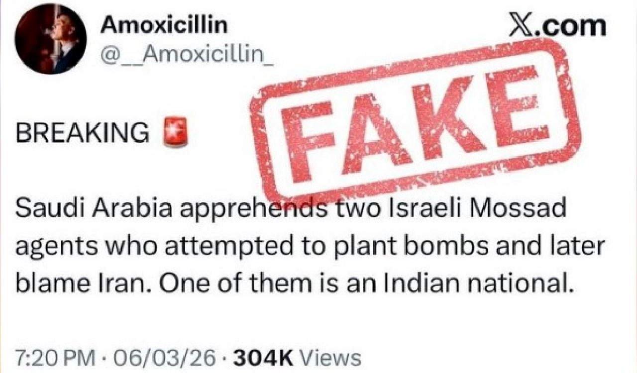 MEA refutes viral claim of ‘Indian’ detained in Saudi Arabia as Israeli spy