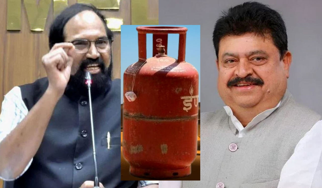 Congress, BJP trade blame over LPG cylinder shortage after urea row in Telangana