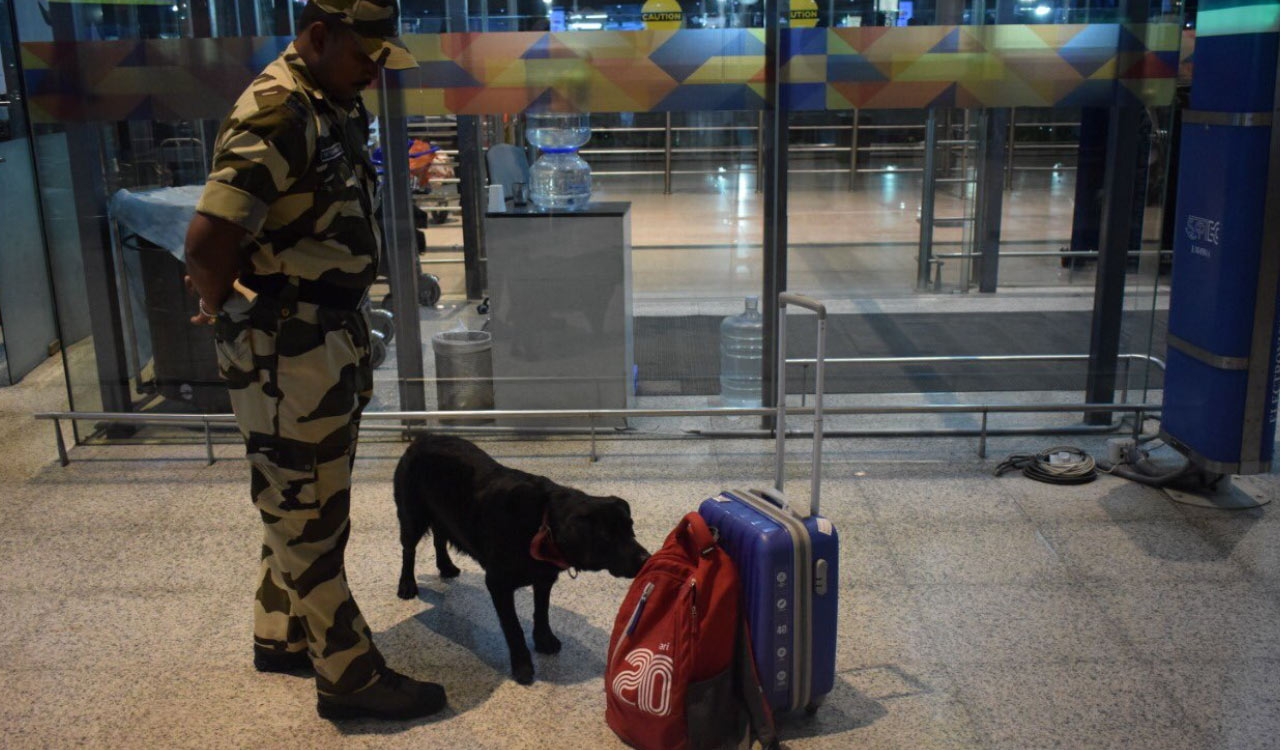 Panic at RGI airport after hoax bomb threat email