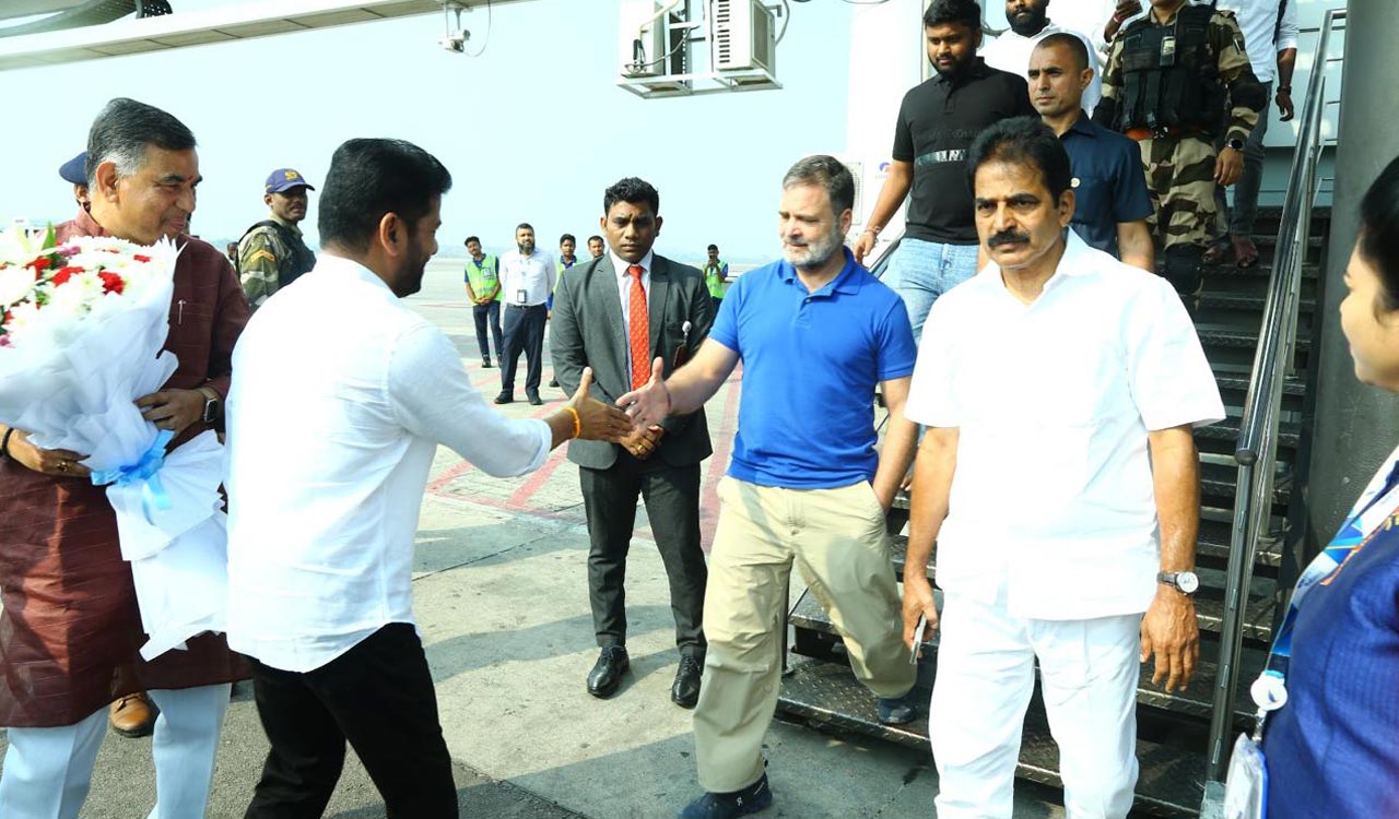 Mild tension in Hyderabad during Rahul Gandhi’s visit to city