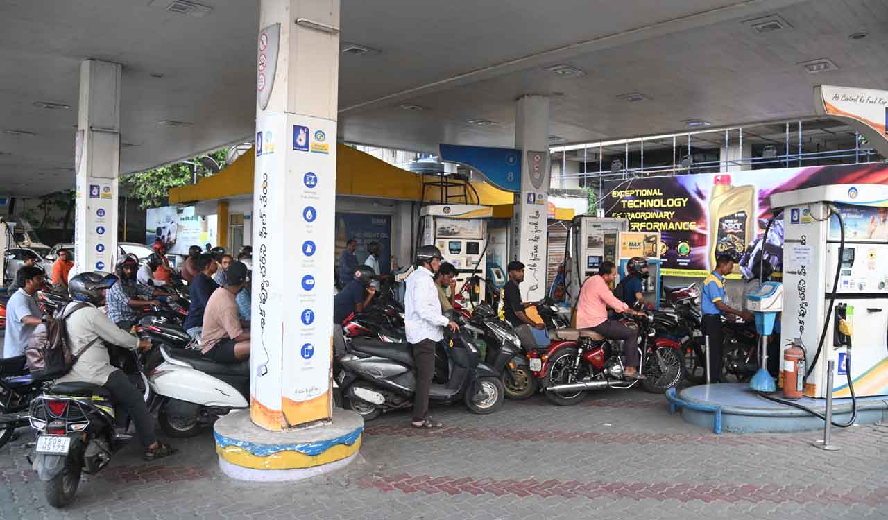 LPG and petrol panic buying hits Hyderabad despite government assurances