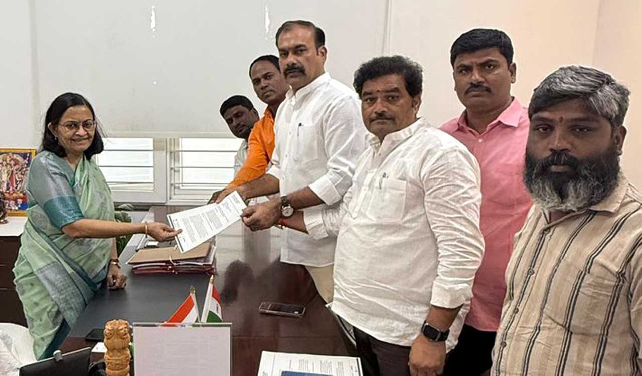 BRS delegation demands SPR Hills remain sports playground in Jubilee Hills