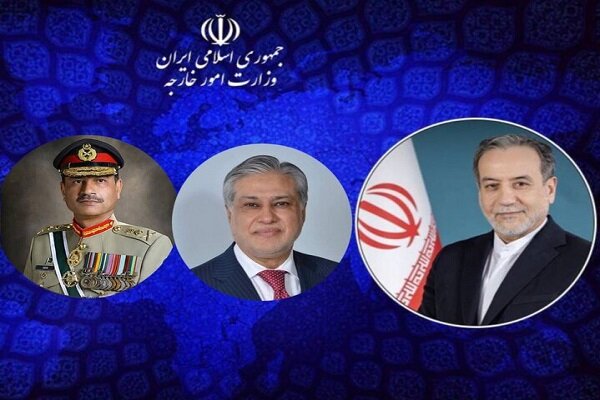 Iran FM Araghchi holds phone calls with Pakistani officials