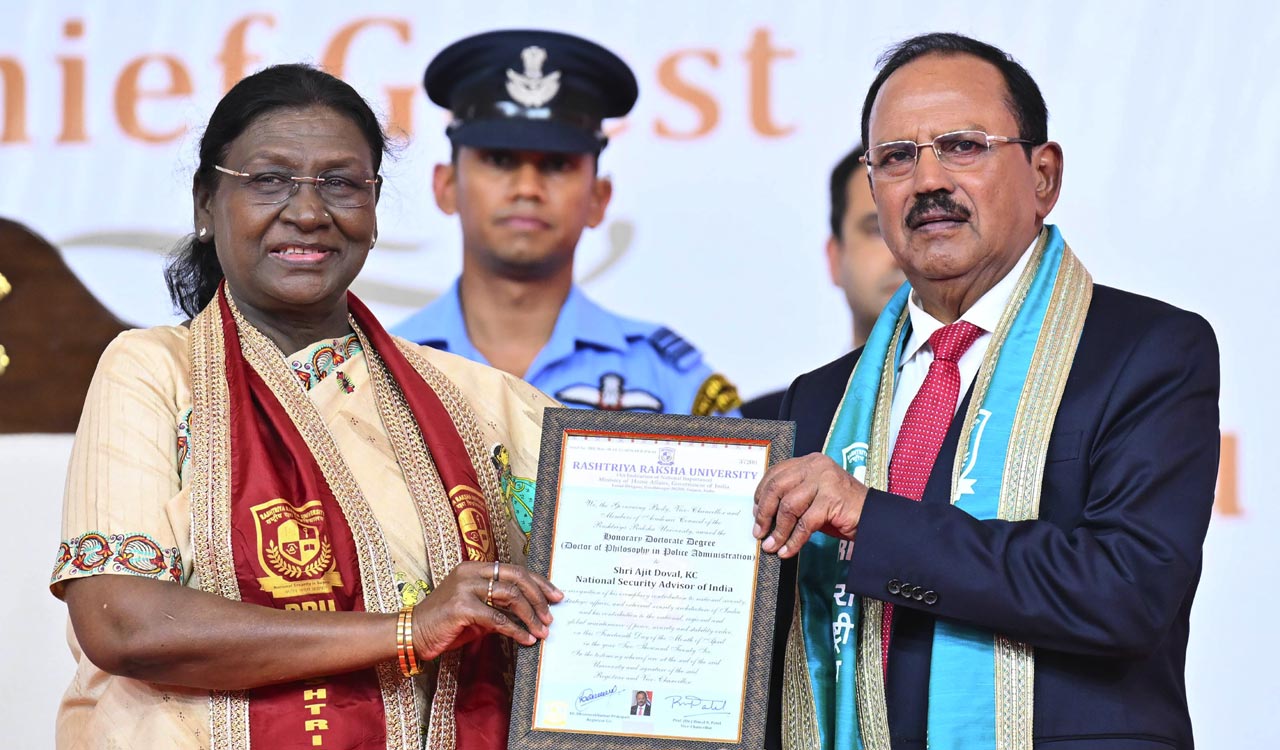 National security is a collective duty of citizens, says Ajit Doval