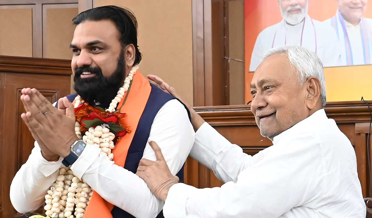 BJP’s Samrat Choudhary sworn in as Bihar chief minister