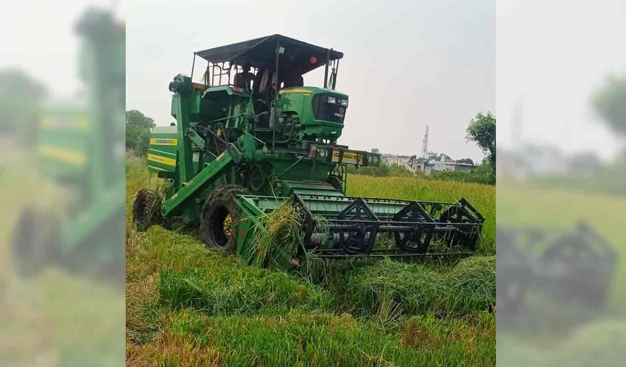Diesel shortage delaying paddy harvesting in Karimnagar