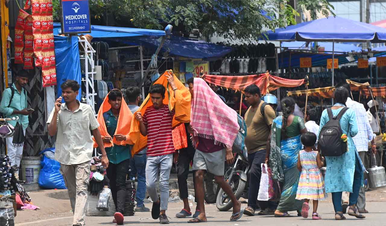 Hyderabad to see 40 degree Celsius heat and evening thunderstorms; Telangana braces for intense weather swings