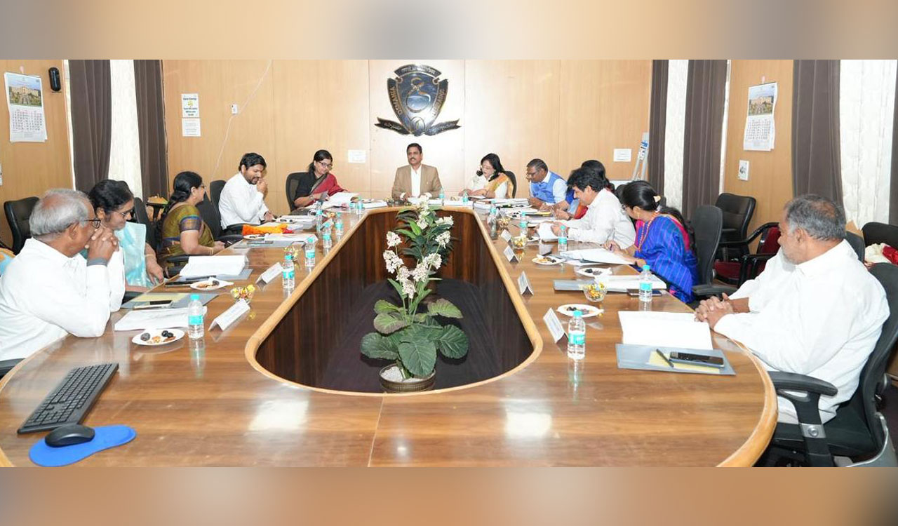Osmania University holds 188th Executive Council meeting in Hyderabad