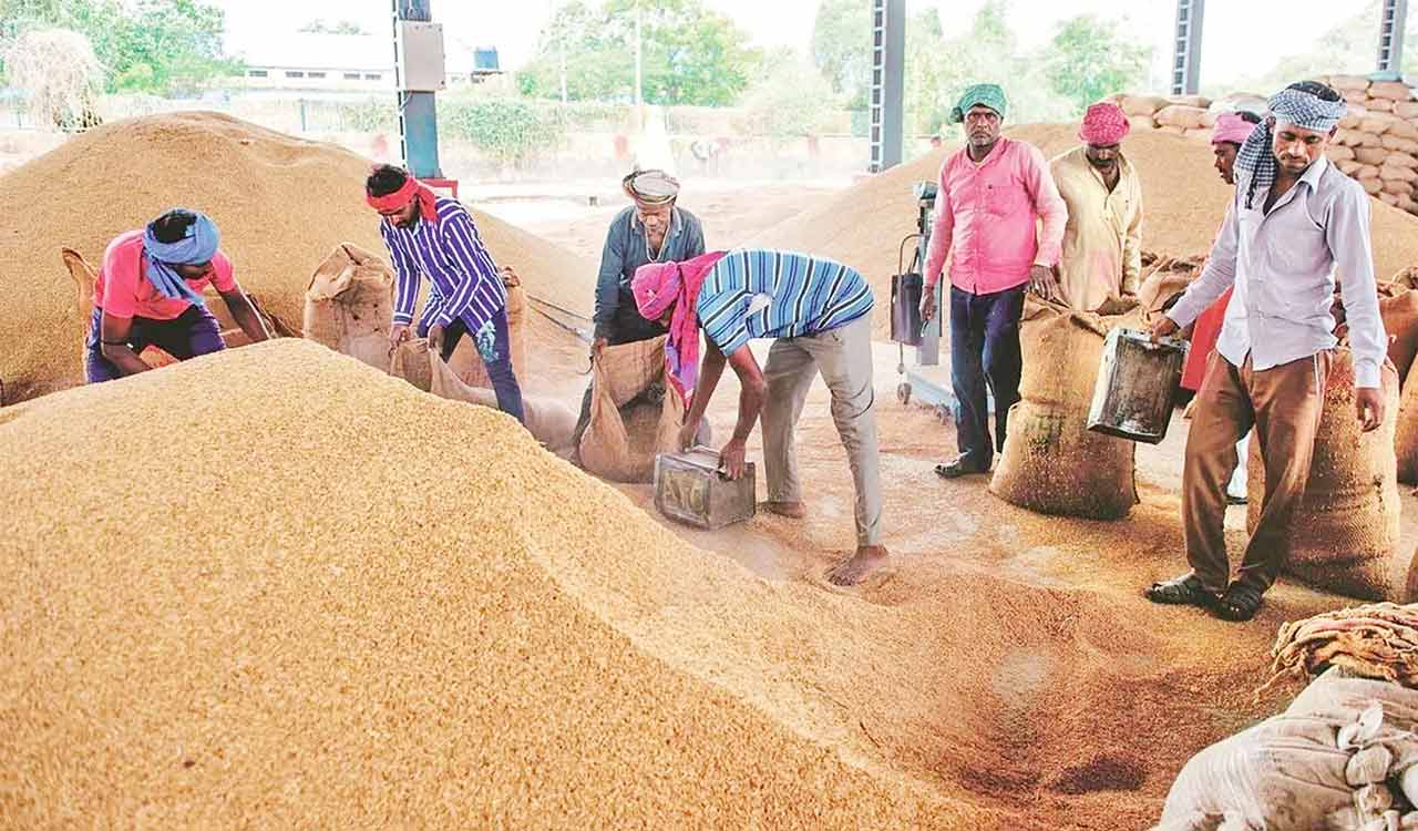 Paddy procurement delays trigger farmer distress and protests across Telangana