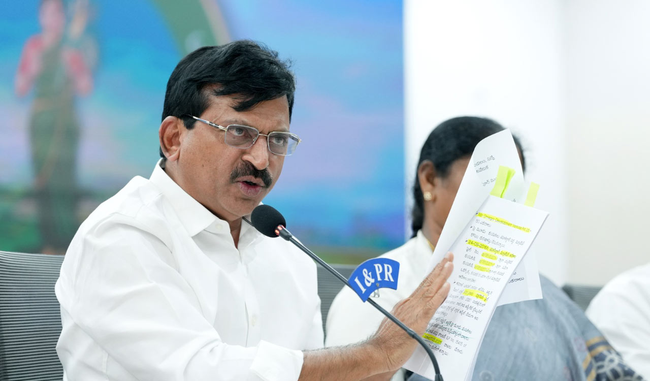 BRS counters Minister Ponguleti’s claims over land and mining rows, demands his resignation