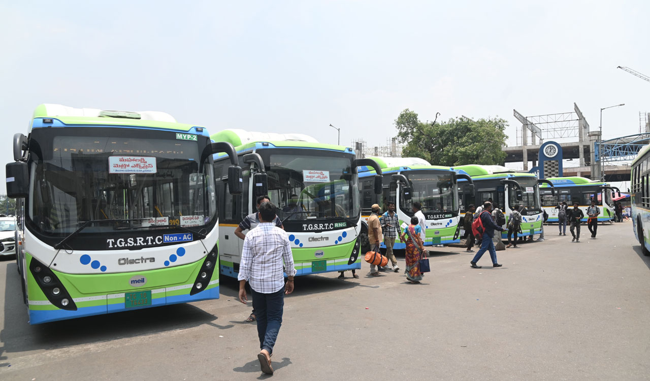 RTC strike disrupts transport across Telangana, losses mount
