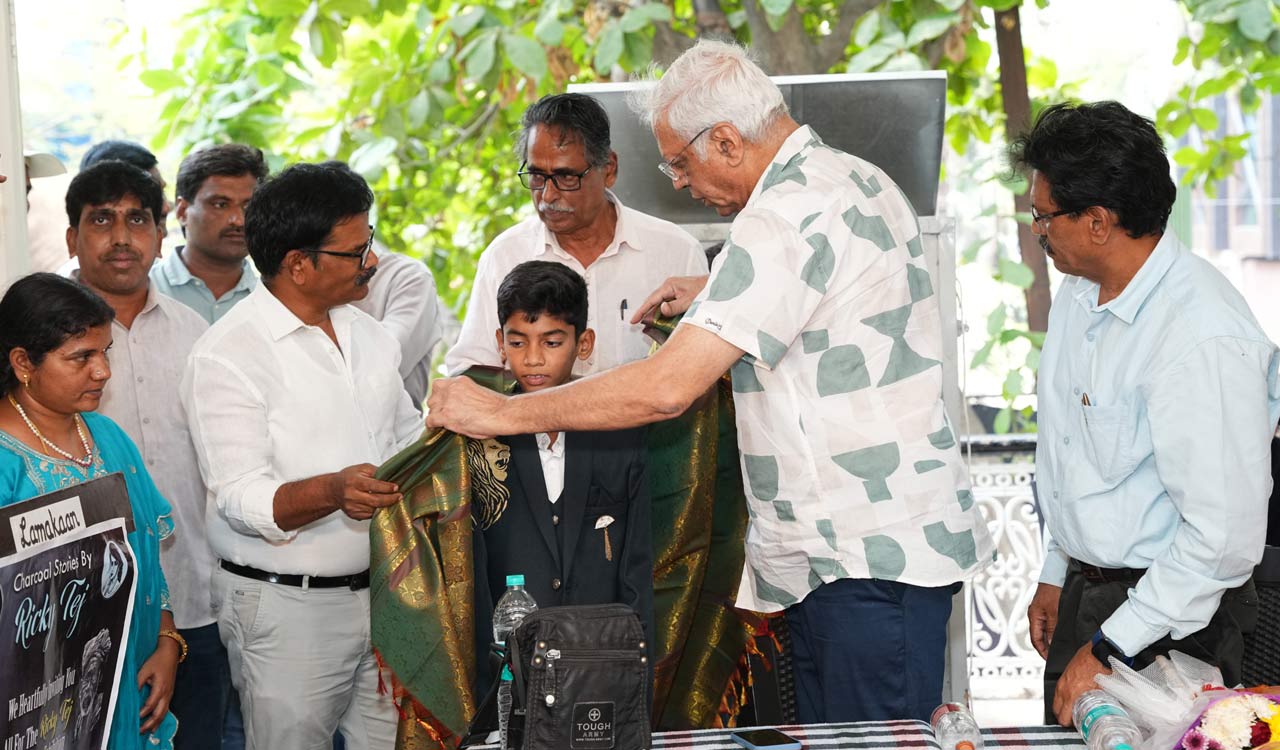 Charcoal Stories exhibition by Ricky Tej opens in Hyderabad