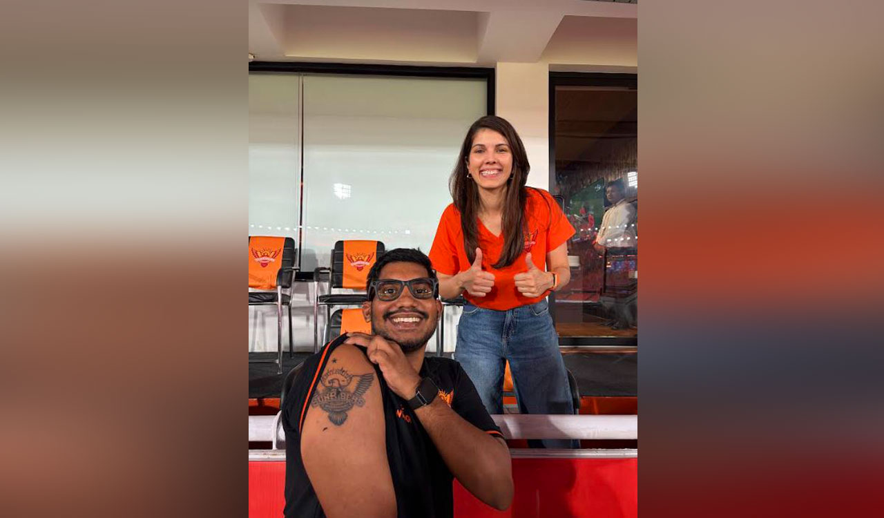 SRH fan gets massive tattoo of team logo, calls Sunrisers Hyderabad an emotion
