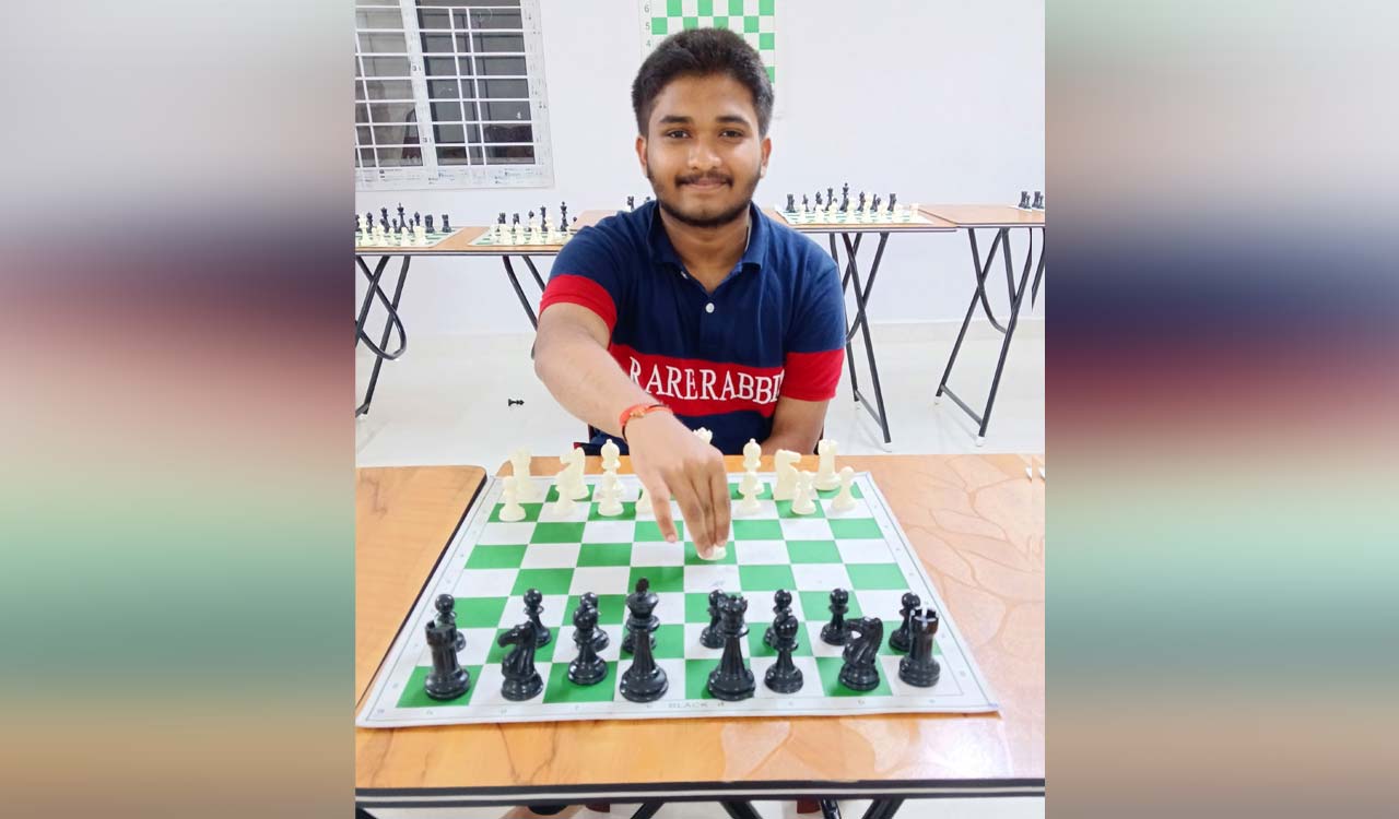 Sri Charan Sandipagu wins Hyderabad Open Rapid chess tournament