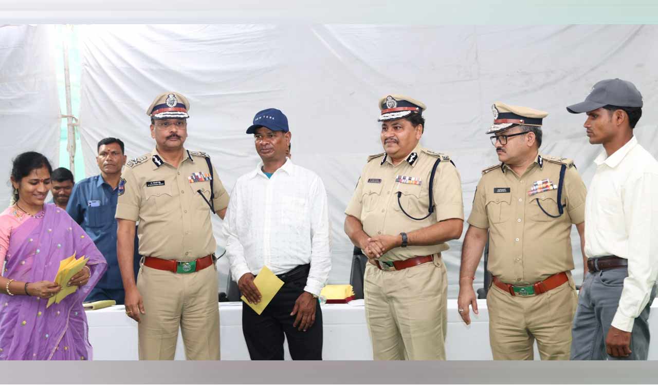 47 Maoist cadres surrender in Telangana with 32 weapons