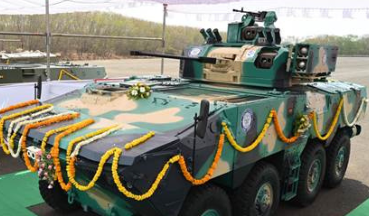 Two key DRDO-developed armoured platforms unveiled