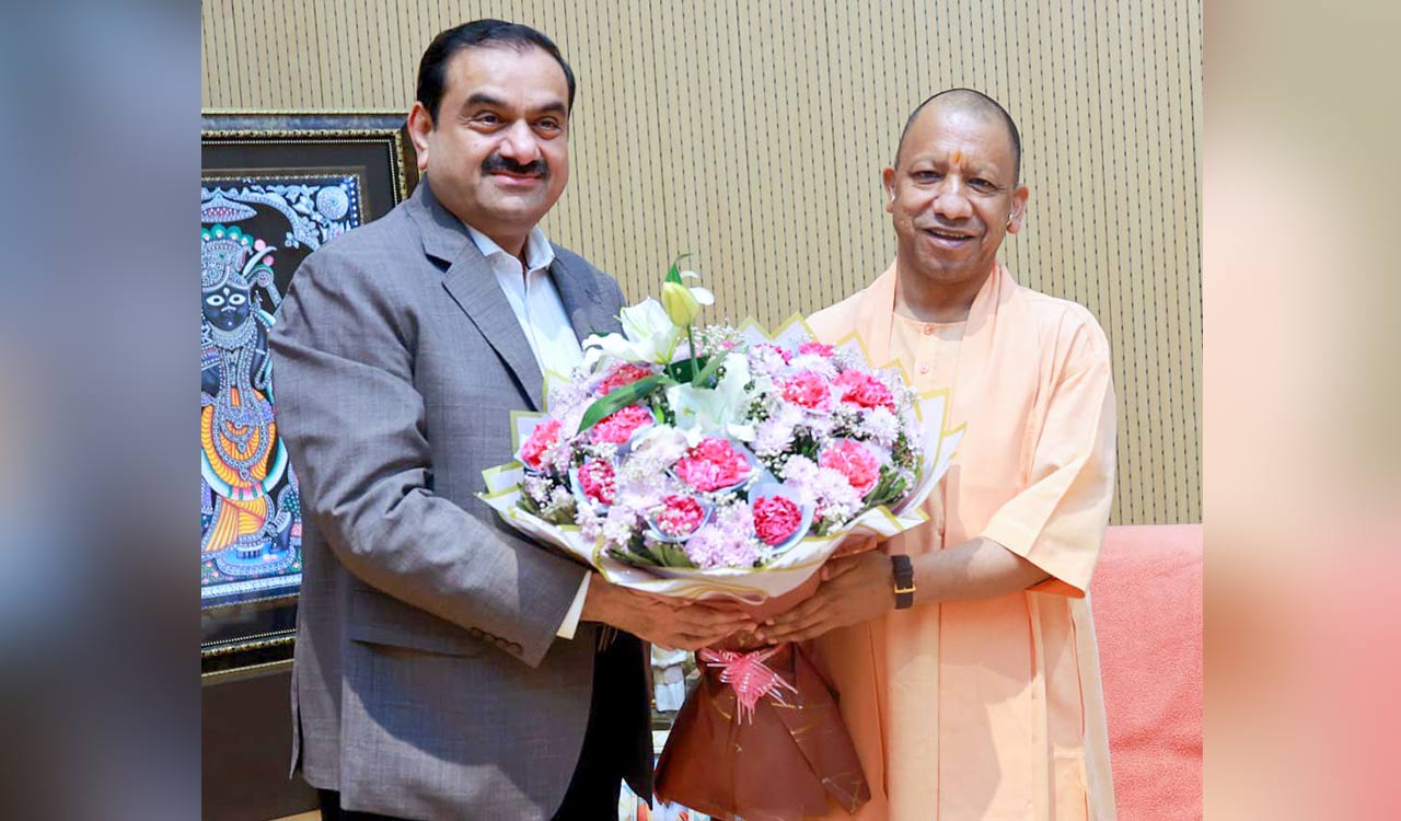 Adani meets Adityanath in Lucknow, backs UP’s US$ 1 trillion economy roadmap