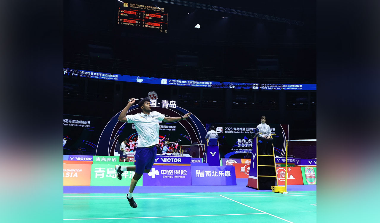 Ayush Shetty enters quarterfinals of Badminton Asia Championships