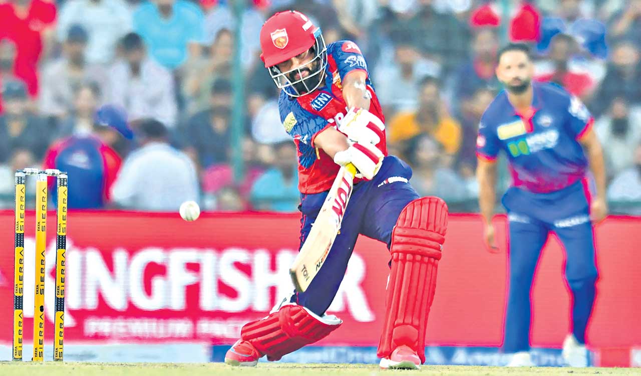 Punjab Kings chase record 265 to beat Delhi Capitals in IPL thriller