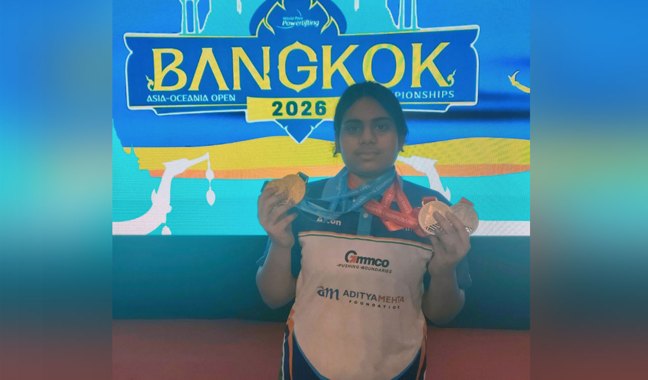 Payal wins two gold at Asian Oceania Open Championship