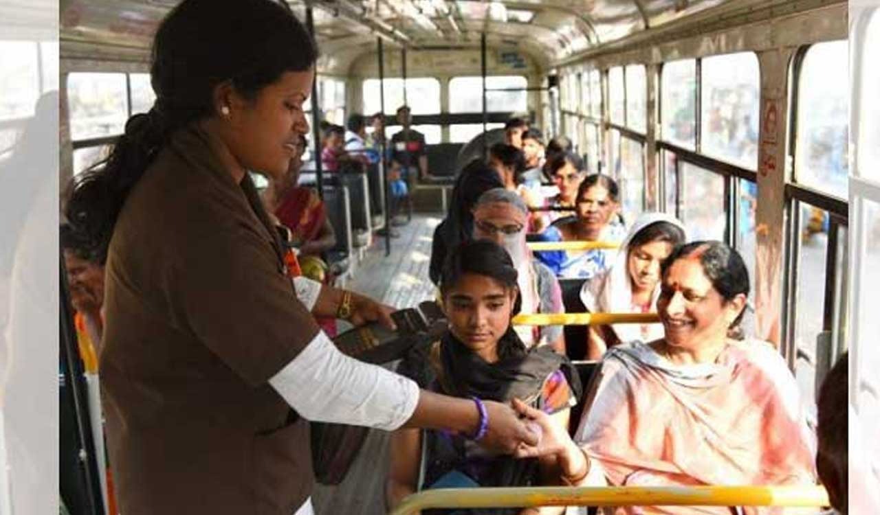 Mahalakshmi scheme enhances work burden on TGSRTC employees
