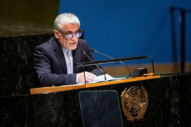 Iran calls on UN to reject US-Bahrain res. on Hormuz Strait