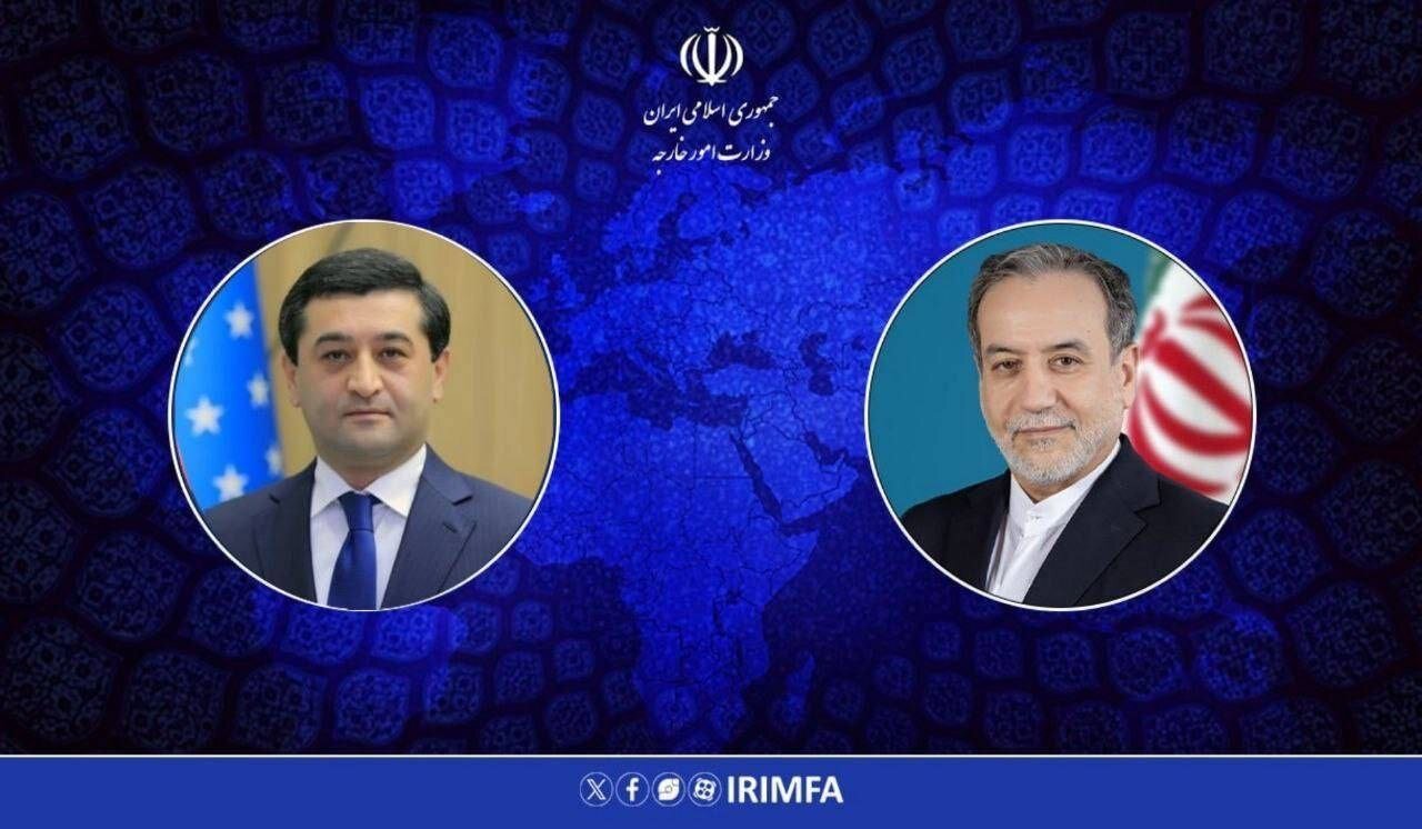 Iran, Uzbekistan FMs discuss ties and regional tensions