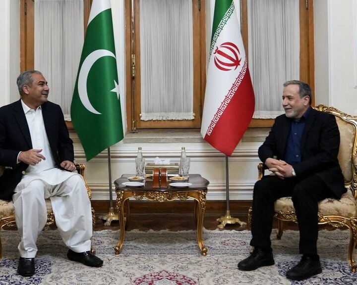 Pakistan interior minister meets Iran's Araghchi
