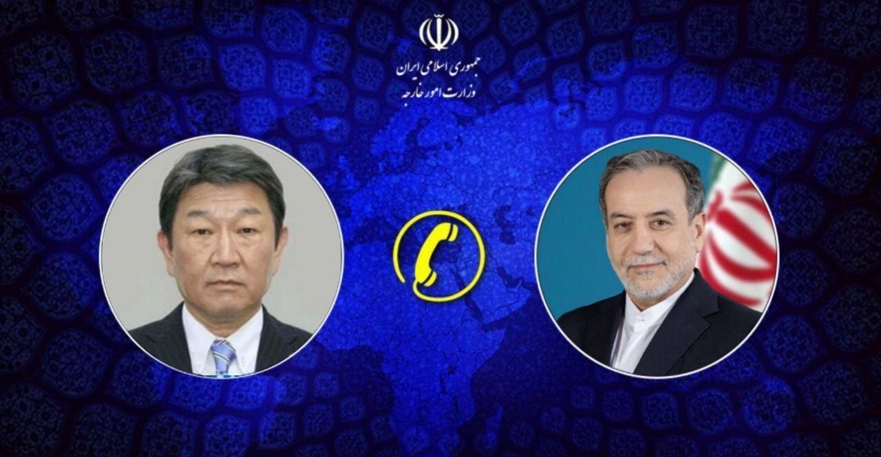 Iran, Japan FMs discuss ties, regional tensions
