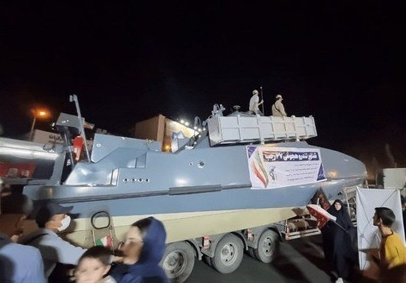 IRGC Navy unveils new “Rajab 27th” highspeed assault boat