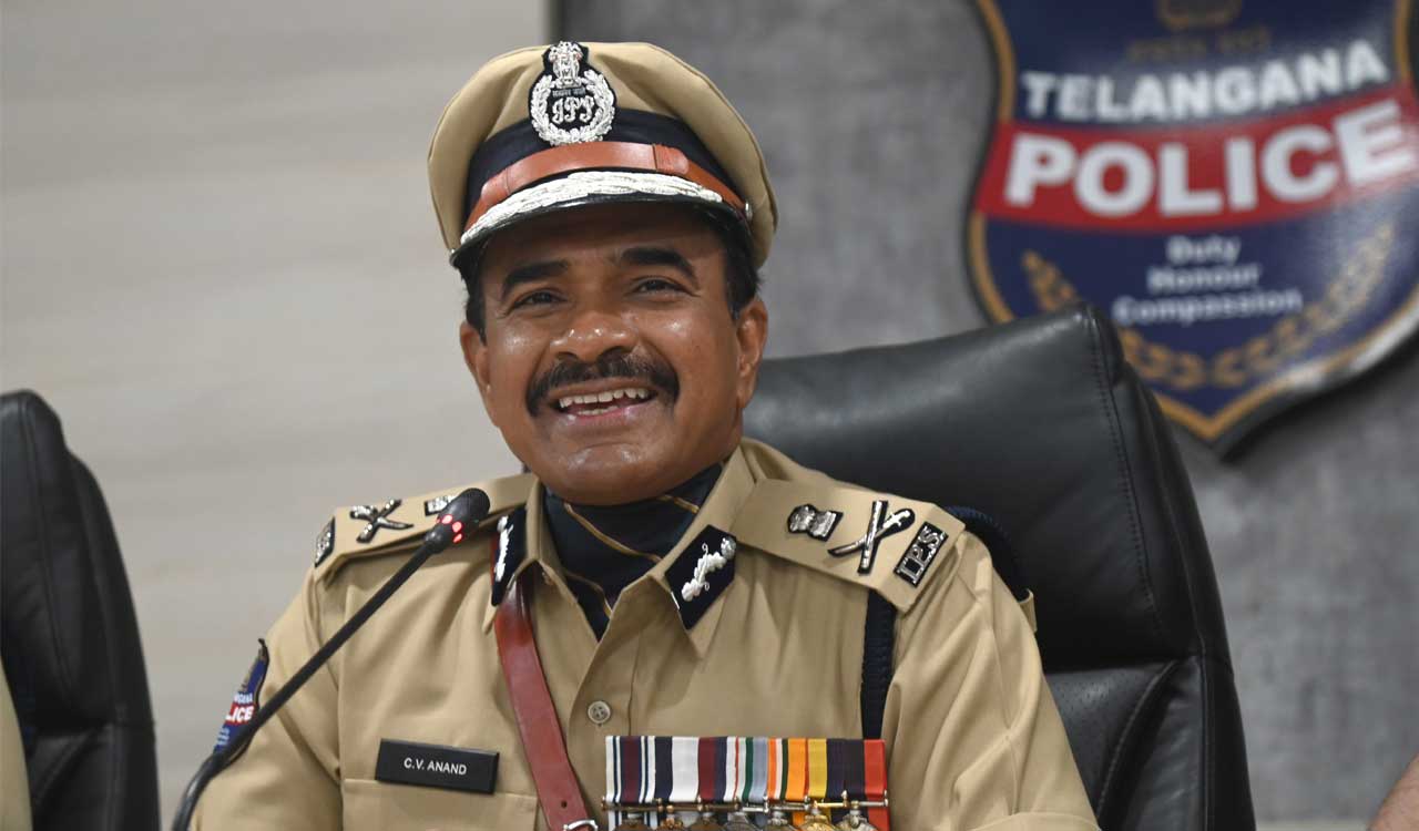 Telangana DGP CV Anand inspects DGP Office, orders revamp
