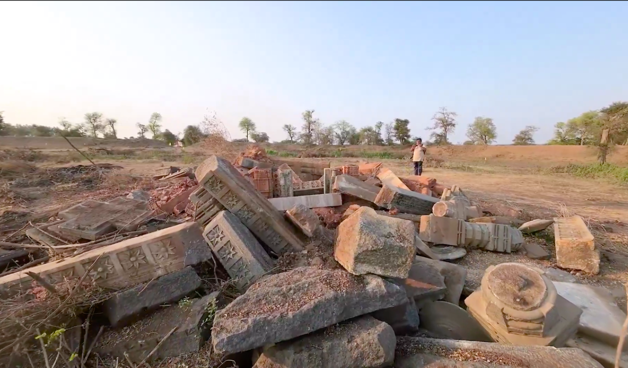 Case registered over demolition of 800-year-old Kakatiya-era temple in Warangal