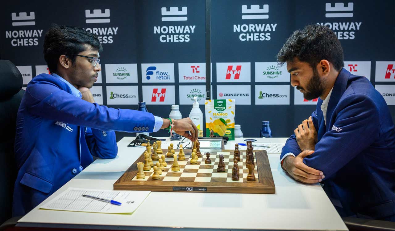 Gukesh beats Praggnanandhaa as Divya Deshmukh takes sole lead at Norway Chess