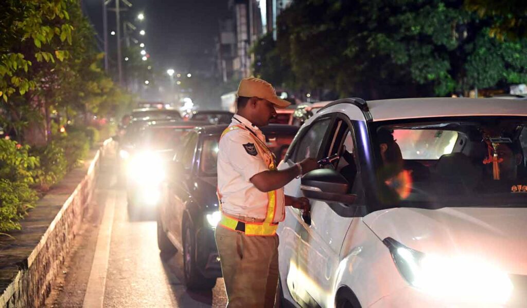 Hyderabad Traffic Police book 445 persons in two-day drunk driving drive