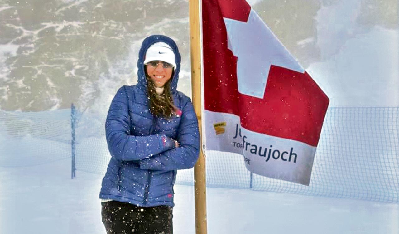Jemimah Rodrigues enjoys scenic family holiday in Swiss Alps