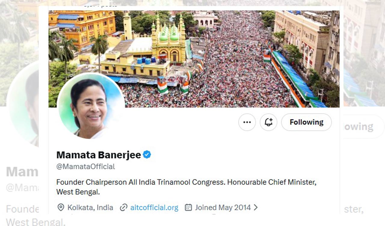 Bengal Assembly dissolved, Mamata Banerjee maintains ‘Chief Minister’ tag on social media