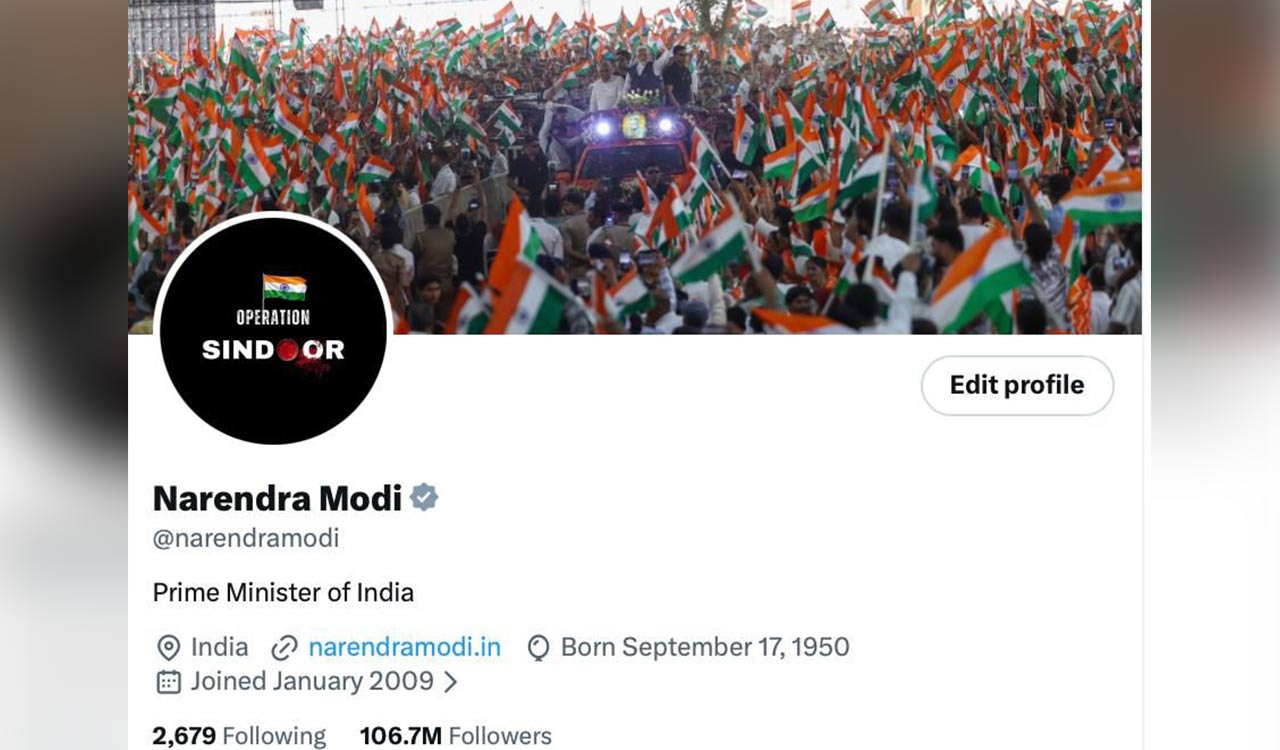 PM Modi, Union Ministers change display pictures of social media accounts to mark ‘Op Sindoor’ anniversary